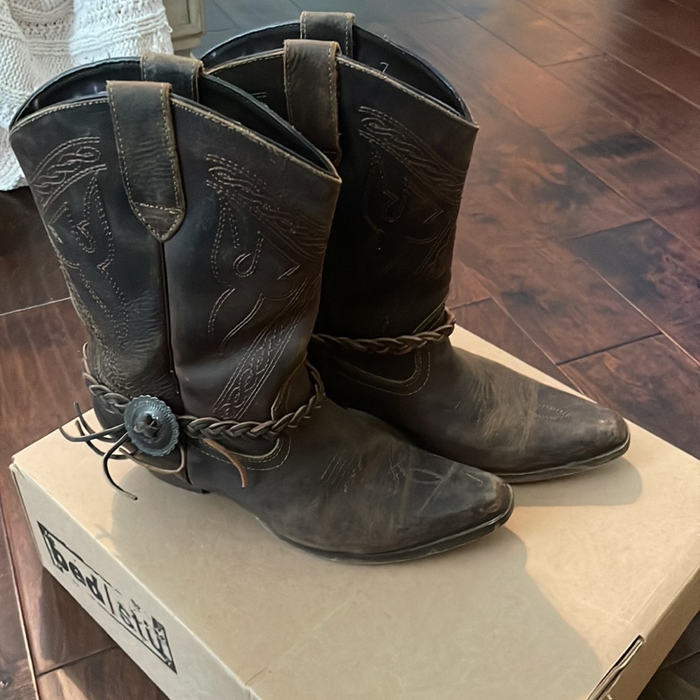 Bed Stu Areca cowboy boots